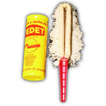 Lustradora y Pulimento líquido coche para carrocería, cristales y cromado. Quitapolvo para mueble. Limpia y protege contra el agua y suciedad