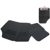 Juego universal alfombrillas coche goma. Dos alfombras delanteras y dos traseras. Protege la tapicería del coche y ahorra tiempo de limpieza con aspirador