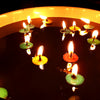 Velas Lamparillas flotantes de aceite -Velillas mariposa de corcho etéreas para meditación