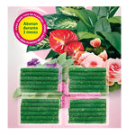 Barritas (24 uds) de Abono Fertilizante de flores de barra nutritiva de liberación lenta, para plantas verdes, frutes, vegetales. Palitos para planta Con Magnesio, Urea y micronutrientes