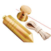 Plomada de albañil de acero tratamiento zinc anticorrosión con cuerda de nylon para trabajos de construcción, metalurgia, carpintería. Nuez de hierro