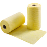 Pack de 2 Rollos de Gamuzas absorbentes industriales de alta resistencia, para limpieza y prevención de derrames químicos en laboratorios. Rollo de 40 metros. Absorción de agua, aceites, hidrocarburos y químicos. (copia)