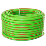 Manguera PVC Aqualatex Reforzada Verde 15 Mm X 25 Mt