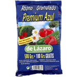 Abono azul universal. Plantas interior y exterior, huerto, césped, frutales, cítricos, rosales. Extractos húmicos y fúlvicos, micronutrientes