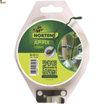 Alambre plastificado verde Nortene AP FIX. Atar plantas jardín, tutor, tomateras, bolsas, cables. Jardinería y hogar. Con cortador.