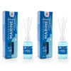 Ambientador Basic Marine Fresh 95ml. Más cómodo y seguro que las velas. Ambientador hogar, casa, habitación. Mikado - bricoloco.com2 uds