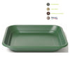 Bandeja de Maceta cuadrada Canal Goteo 30 cm. Verde Stewart Tray. - bricoloco.com1 ud.