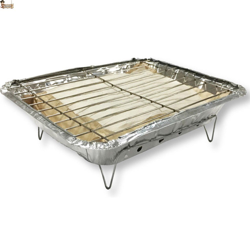 Barbacoa Desechable Magic Grill - Un Solo Uso, Autoencendible, Lista En 20 Min, Ideal Picnic