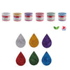 Bote tempera infantil lavable no toxica 40 ml purpurina . Pintura manualidades. Temperas niños y niñas - bricoloco.comCaja 6 colores