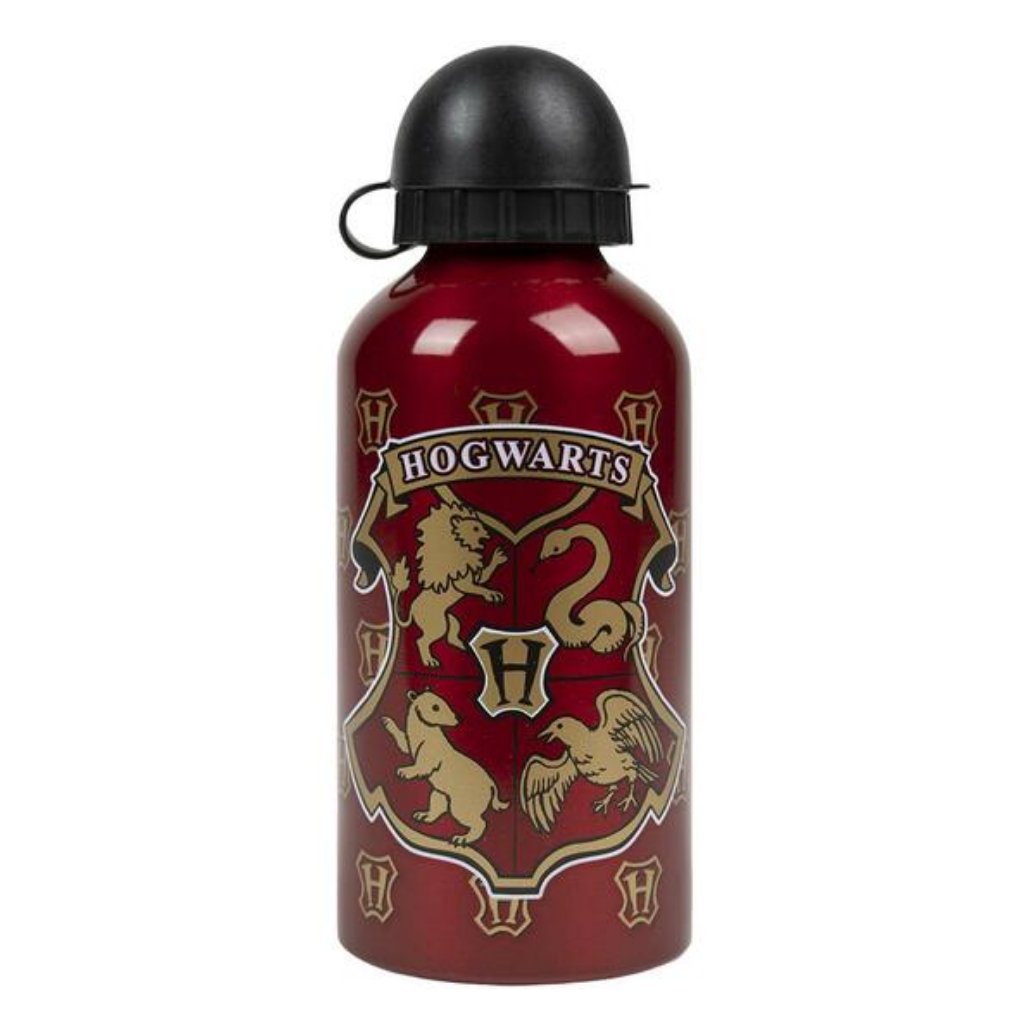 Botella cantimplora Hogwarts aluminio 500ml Harry Potter. Botella agua –