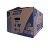 Caja cartón especial mudanza. Doble asa y área de marcado. Fuertes. - Lotes de 3 uds. ó surtido de 2 cajas de cada medida - bricoloco.com72 Litros