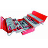 Caja herramientas completa MetalWorks. Kit surtido mantenimiento. Calidad profesional 99 PIEZAS. - bricoloco.com