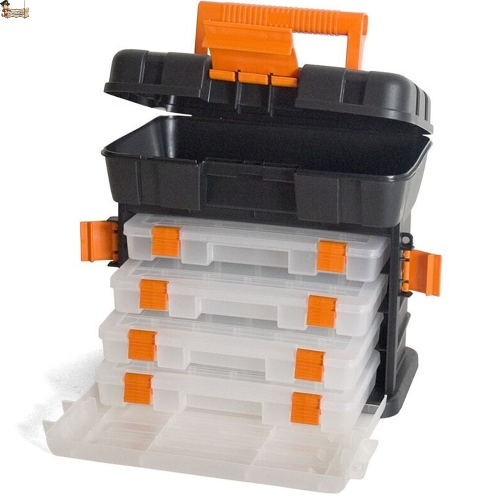 Housoutil Caja de piezas de caja Caja de tornillos Herramientas Organizador  de almacenamiento de tornillos Caja de herramientas Componente Caja de