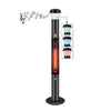 Calefactor vertical de columna halógeno infrarrojo bajo consumo 1500 W con altavoz, bluetooth y mando a distancia - bricoloco.com