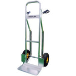 Carretilla de mano de carga STANLEY SXWTC-HT525. Hasta 200 kgs. Con guías y asa supletoria. Mango con protección nudillos.