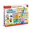 Clementoni. Boli interactivo primero ejercicios. Libro infantil con primeros ejercicios razonamiento y lógica. Colores y formas. - bricoloco.com