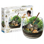 Clementoni. Juego juguete terrarium Harry Potter. Juego ecosistema miniatura cabaña de Hagrid.