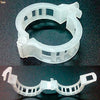 Clips tomates, tomateras, plantas trepadoras, guisantes, pepinos. Fijación, guiado, sujeción, entutorar, atado. Uso con malla o guía. 28 mm. - bricoloco.com100