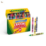 Crayola. 64 Ceras de colores para dibujar y pintar. Recambio, repuesto y recarga Súper Ceraboli