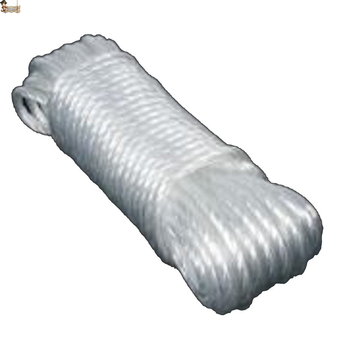 Tradineur - Cuerda trenzada de polipropileno, madeja de cordón resistente  para tendedero, colgar ropa, uso interior y exterior (