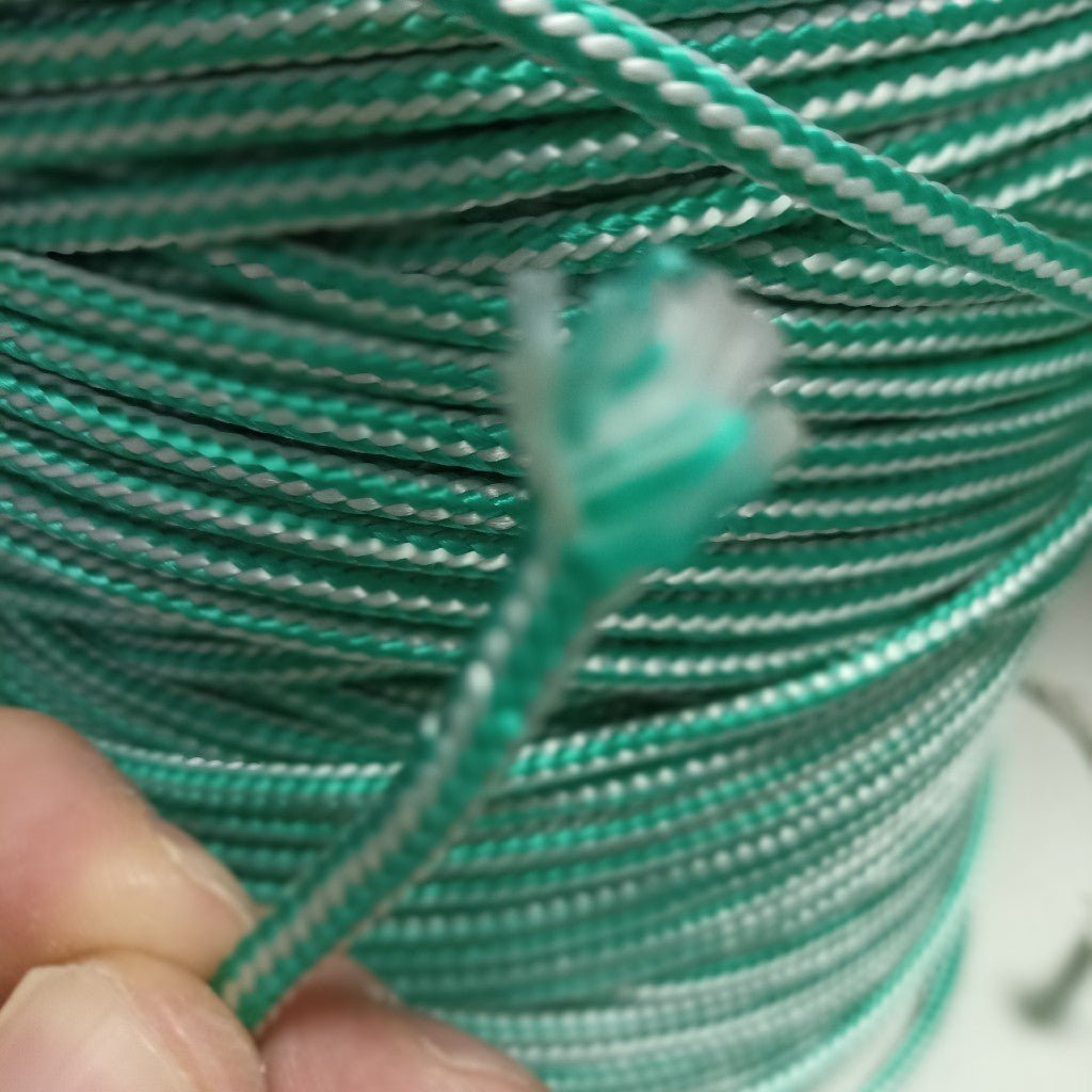 Cuerda trenzada de polipropileno, madeja de cordón resistente para tendedero,  colgar ropa, uso interior y exterior (