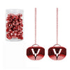 Decoración árbol de navidad, bote con 30 cascabeles rojos. Decoración y manualidades. - bricoloco.com1ud