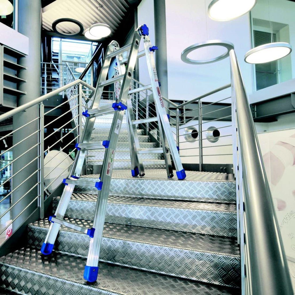 Escaleras plegables de bricolaje de aluminio