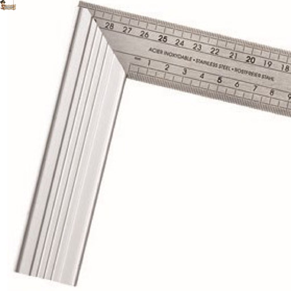 Herramientas: ESCUADRA CARPINTERO METALICA 30cm (10105) (CLI2)