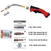 Estuche consumibles antorcha soldadura de hilo MIG MAG con gas o sin gas, acero, aluminio. - bricoloco.com