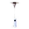 Estufa exterior de gas butano o propano para terrazas con regulador de temperatura - bricoloco.comBlanco