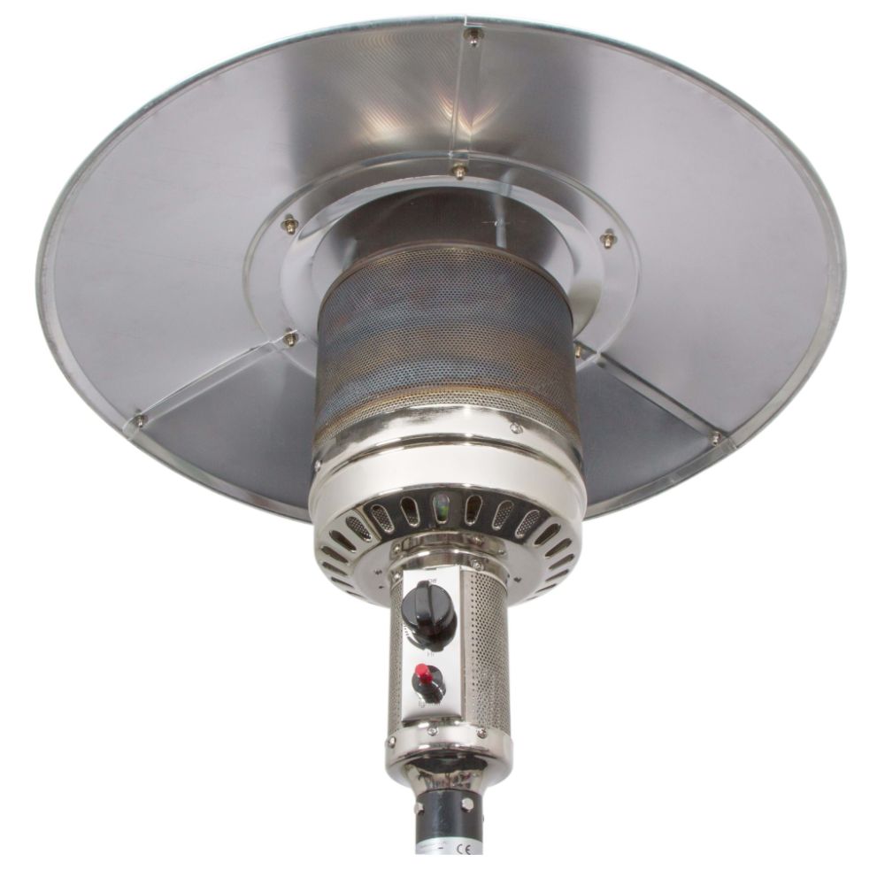 Estufa Exterior De Gas Butano/Propano - 6.3-13 KW, Con Ruedas, Para Terrazas Y Jardines