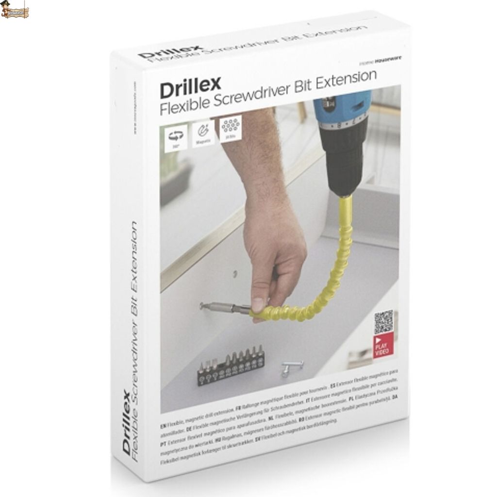JBM Prolunga Flessibile Con Punta Magnetica 500 Mm - Utensile Per Officina, Fai Da Te E Meccanica - Diametro Magnete 7 Mm, Forza 0,5 Kg - 4