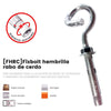 Fixbolt Anclaje Gancho antigiro torcido en espiral para sujección de redes de seguridad. - bricoloco.com