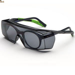 Gafas protección trabajo Univet 5X7. Cubregafas de seguridad protectoras para gafas graduadas.