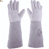 Guantes soldador TIG 3L Clever N. Trabajo soldadura para soldar con proceso TIG. Cuero piel flor y serraje. Largo 420 mm. Forro interior. - bricoloco.com8