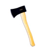 Hacha leña de mano con cabeza tizona de 800 grms y mango ergonómico de madera tratada - bricoloco.com