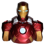 Hucha original friki busto de Iron Man (Marvel) . Ideal para regalar.