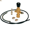 Kit conexión regulador reductor de presión para botellas de gas desechables para soldadura. Argón, Argón CO2, CO2. MIG MAG TIG. - bricoloco.com