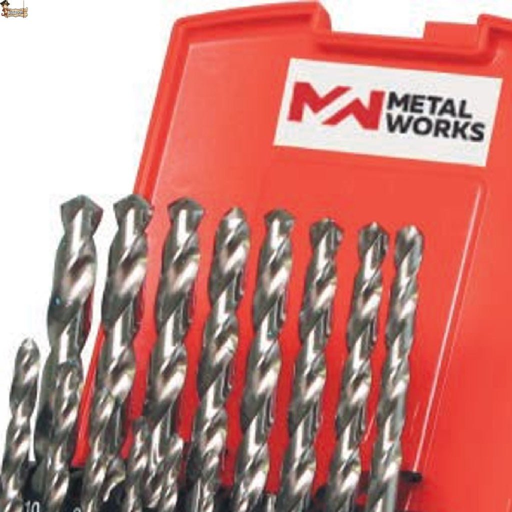 Kit estuche brocas metal acero rápido rectificada MetalWorks. Juego br –