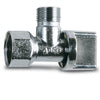 Llave de paso agua. Llave de escuadra hembra. Cierre de esfera. En latón cromado. 1/2" x 3/8”. Grifo para lavabo, cisterna, lavadora, lavavajillas. - bricoloco.com