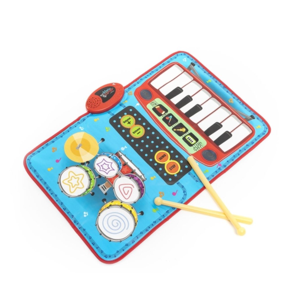 Tapete de juego de música con arco de juego y piano para bebés Adepaton  LL-1141