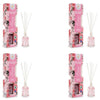 Mikado 50ml aroma a rosas. Más cómodo y seguro que las velas. Ambientador hogar, casa, habitación. Aroma dulce. Aromaterapia - bricoloco.com4 uds