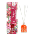 Mikado 50ml aroma cereza. Más cómodo y seguro que las velas. Ambientador hogar, casa, habitación. Olor frutal dulce.