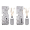 Mikado ambientador hogar, habitación, casa. Ambientador navidad vainilla y jengibre. Más cómodo y seguro que las velas. Decoración navidad plata - bricoloco.com2 uds