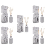 Mikado ambientador hogar, habitación, casa. Ambientador navidad vainilla y jengibre. Más cómodo y seguro que las velas. Decoración navidad plata