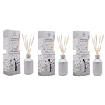 Mikado ambientador hogar, habitación, casa. Ambientador navidad vainilla y jengibre. Más cómodo y seguro que las velas. Decoración navidad plata