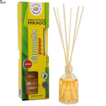 Mikado Citronela repelente antimosquitos. Ambientador. Más cómodo y seguro que las velas. Ahuyentar mosquitos interior o exterior. Protección natural