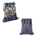 Mochila infantil azul  Mickey, infantil para niñas y niños. Mochila Mouse guardería, escolar, piscina, playa. Regalo original niños y adultos.