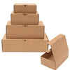 Pack 10 Cajas de cartón pequeñas o grandes automontables para envíos postales, almacenaje, mudanza, regalos, pastelería. fácil montaje. - bricoloco.com89x89x73 mm