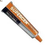 Pegamento de contacto Supergen extrafuerte. Incoloro transparente. Multimaterial. Uniones resistentes y duraderas. Bricolaje y reparación.